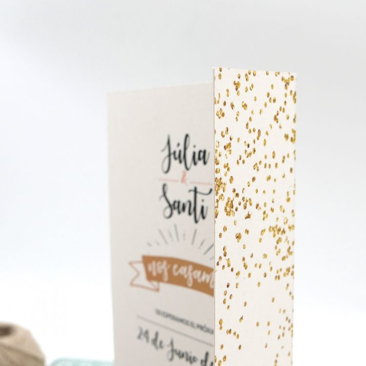 Invitación modelo Bengalas