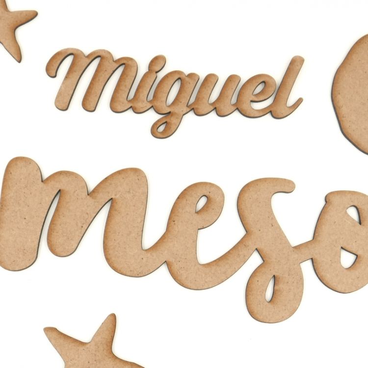 Números y letras Cumplemes