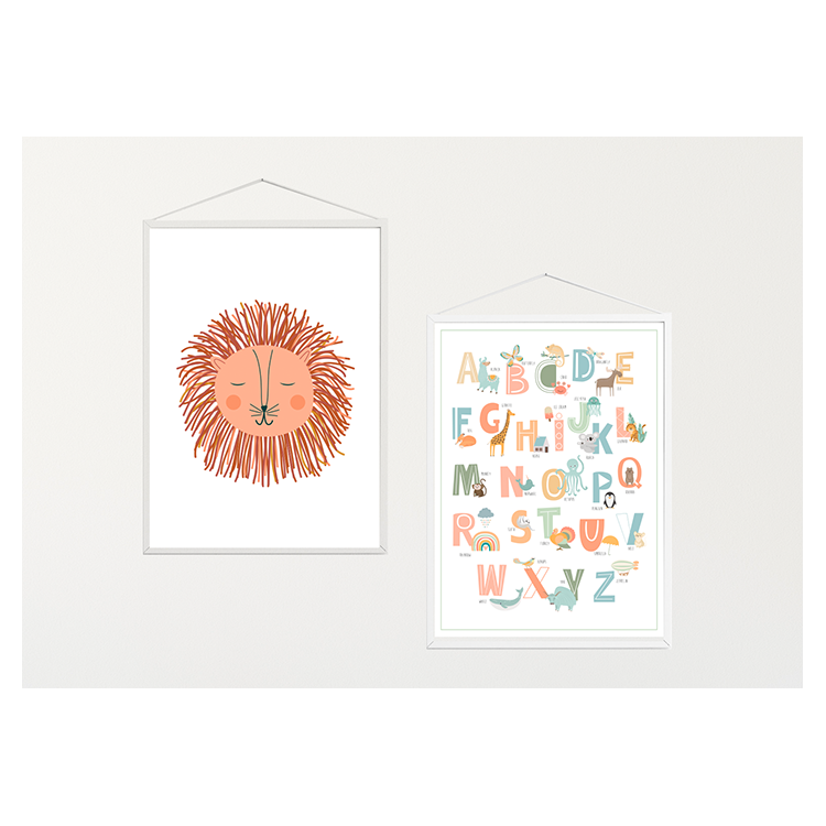 Pack de dos láminas kids