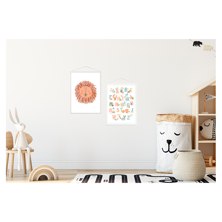 Pack de dos láminas kids