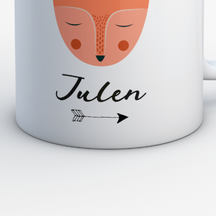 Taza modelo Fox