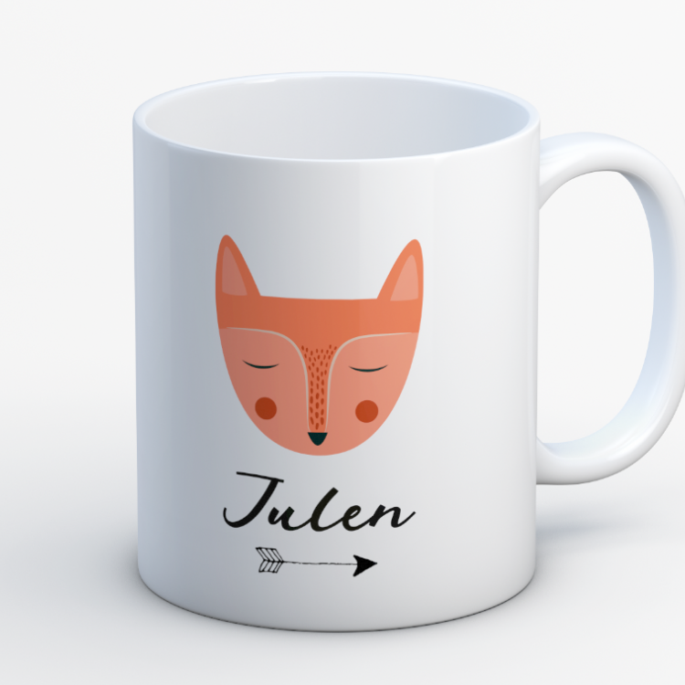 Taza modelo Fox