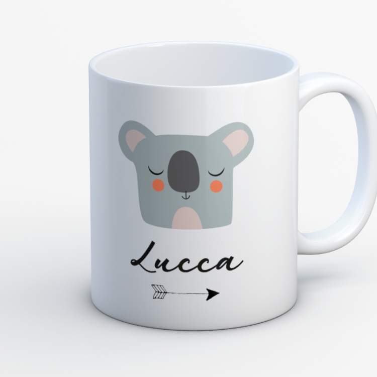 Taza modelo koala