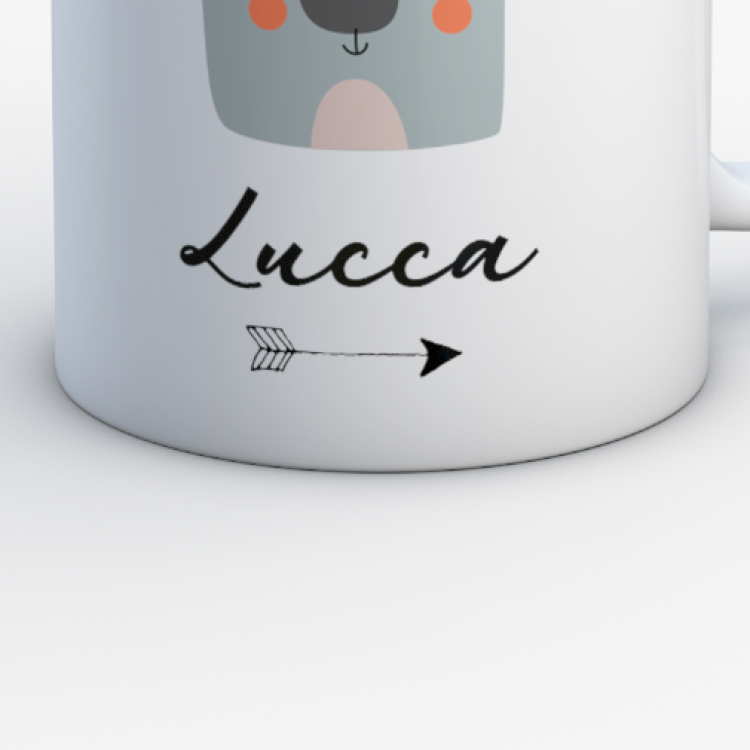 Taza modelo koala