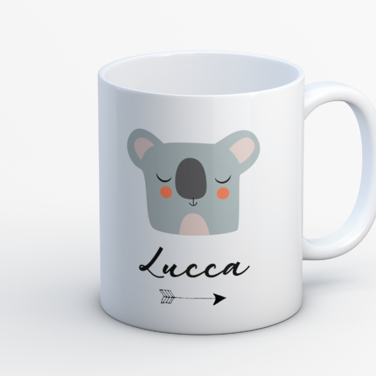 Taza modelo koala