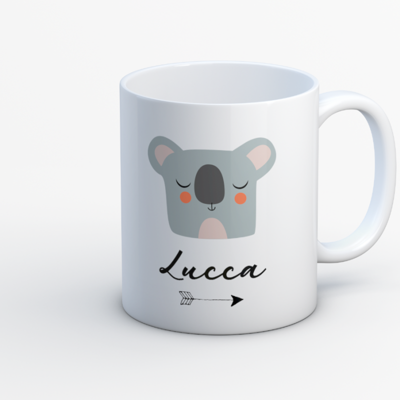 Taza modelo koala