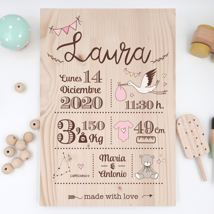 Madera de nacimiento Pink