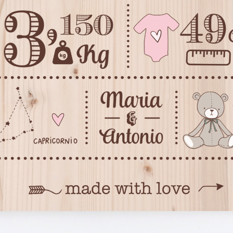 Madera de nacimiento Pink