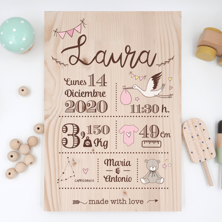 Madera de nacimiento Pink