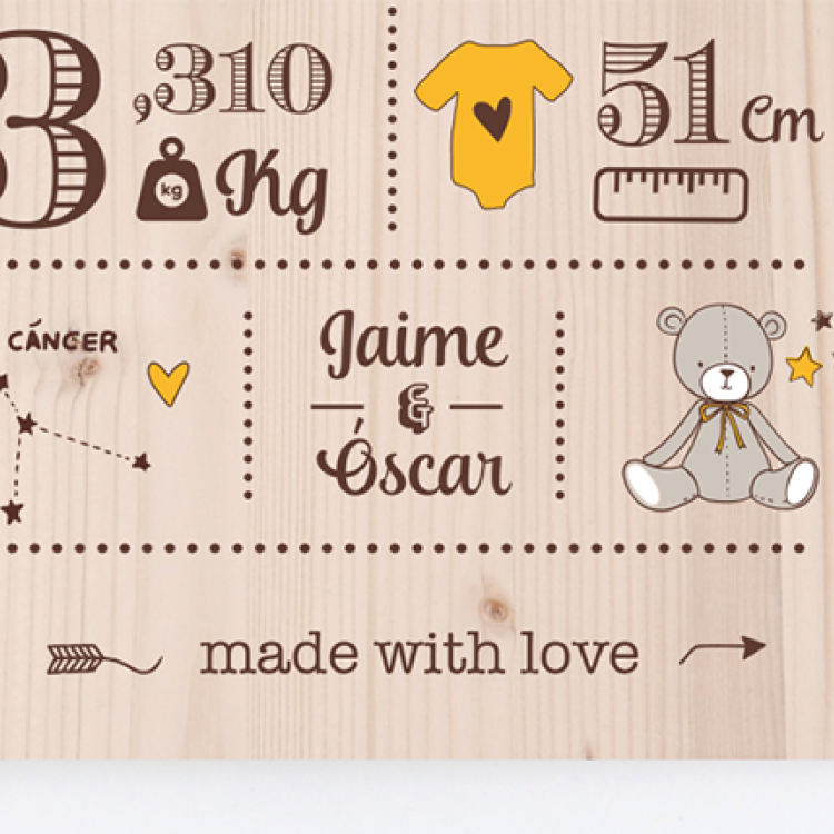 Madera de nacimiento Yellow