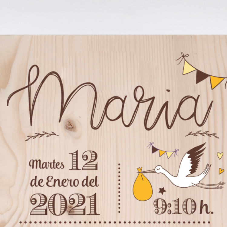 Madera de nacimiento Yellow