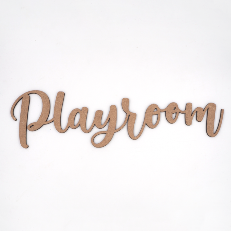 Nombres de madera para colgar en la pared