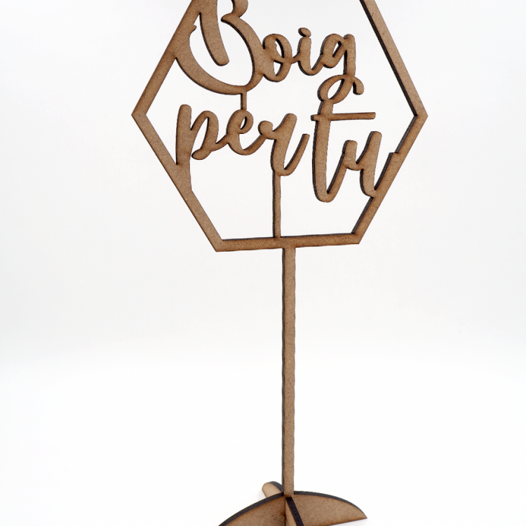 Meseros nombres de madera - Meseros de boda