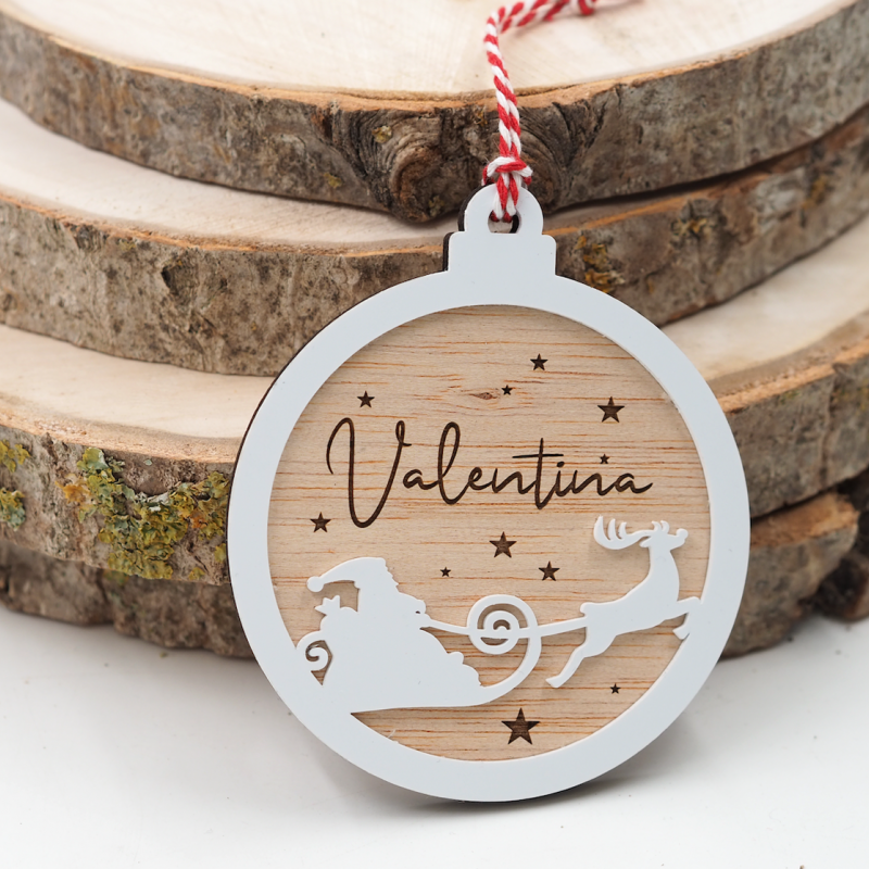 Bola de Navidad modelo Trineo