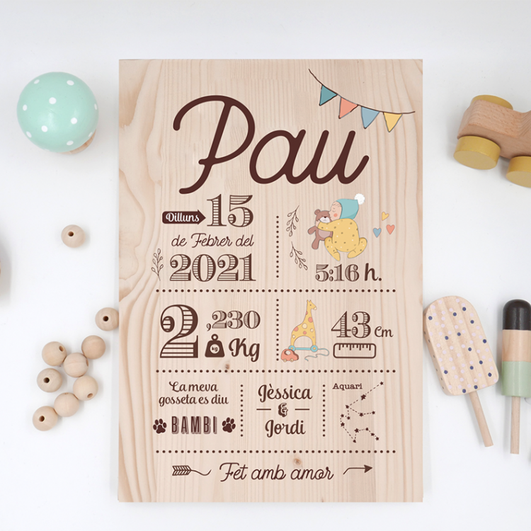 Madera de nacimiento Little