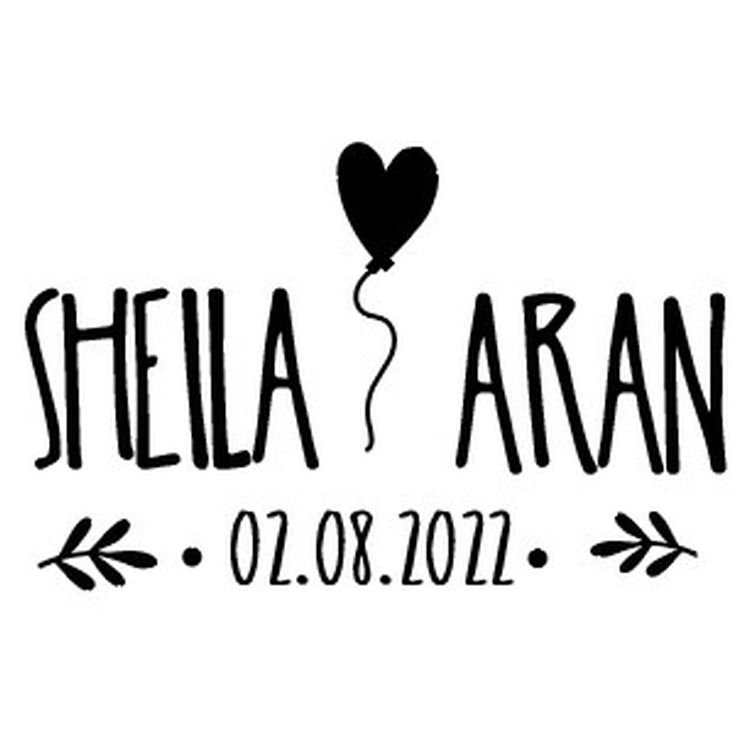 Sello modelo "Sheila & Aran"