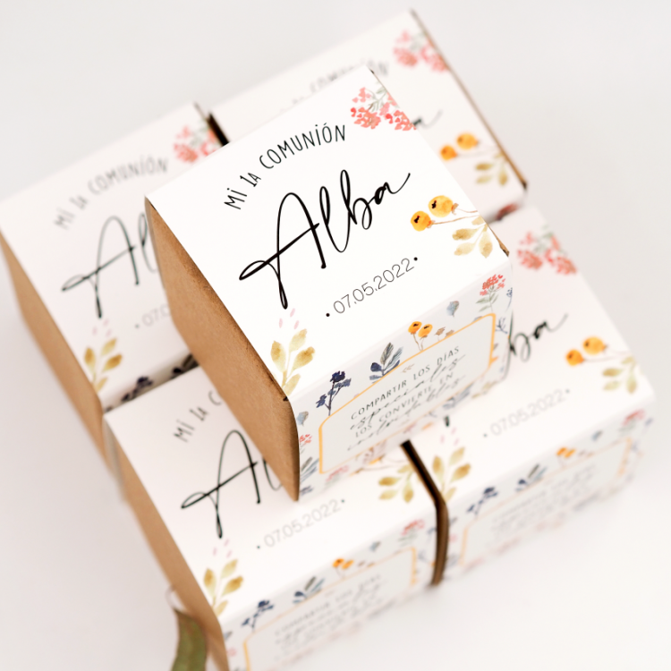 Kit de semillas modelo Floral Comunión