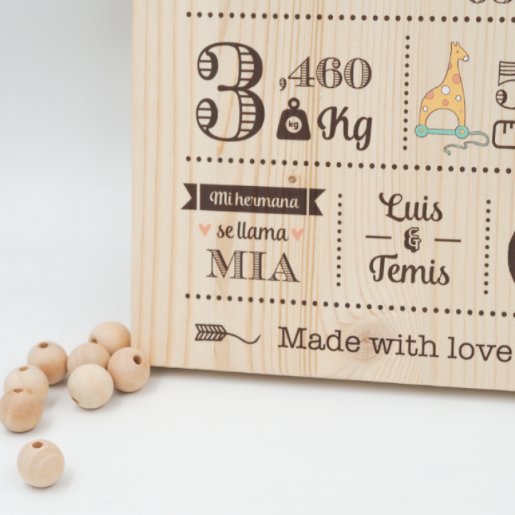 Madera de nacimiento Little