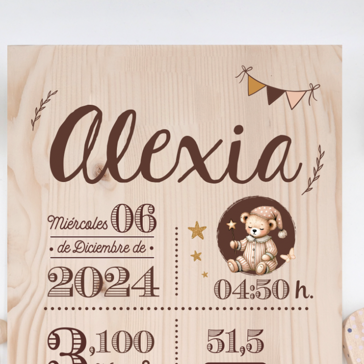 Madera de Nacimiento Moments