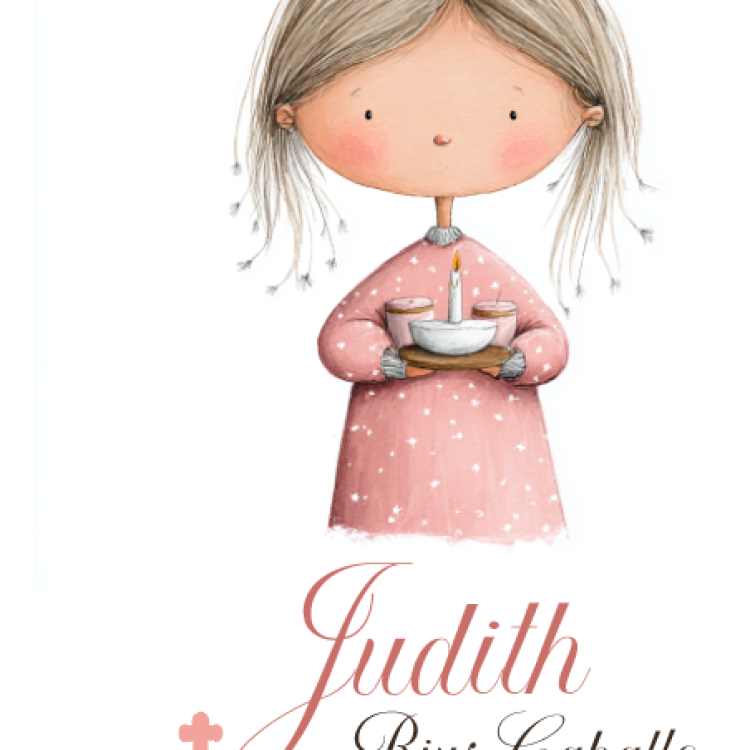 Recordatorio Comunión modelo columpio