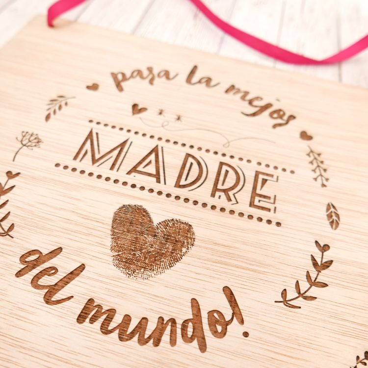 Madera de agradecimiento