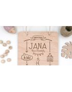 Detalles de nacimiento para bebé