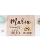 Maderas de nacimiento de bebés
