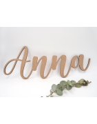 Nombres para la pared